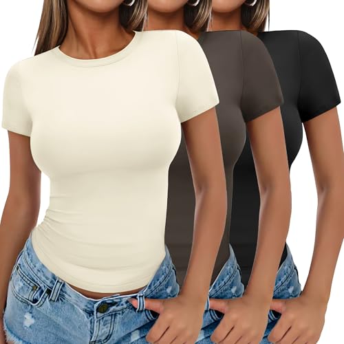 Womens Crew Neck Tee Shirts: Stylish Comfort for Everyday Wear